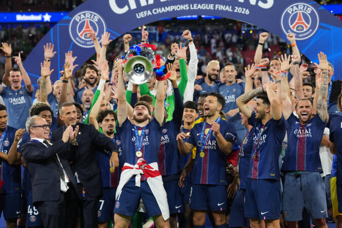 Fotografie z finále (Liga majstrov 2025/2026): Paríž St. Germain - Arsenal