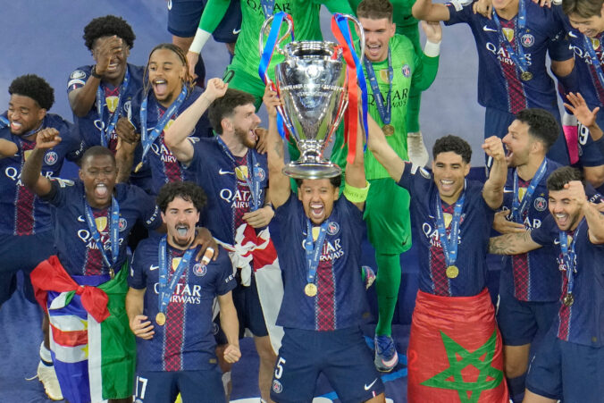 Fotografie z finále (Liga majstrov 2025/2026): Paríž St. Germain - Arsenal