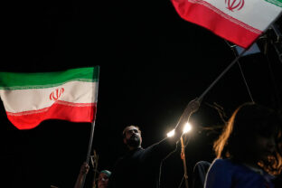 Iran teherán vlajky