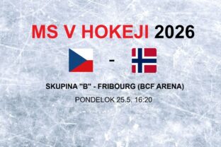 MS v hokeji 2026: Zápas Česko - Nórsko