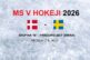 MS v hokeji 2026: Zápas Dánsko - Švédsko