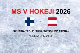 MS v hokeji 2026: Zápas Fínsko - Rakúsko