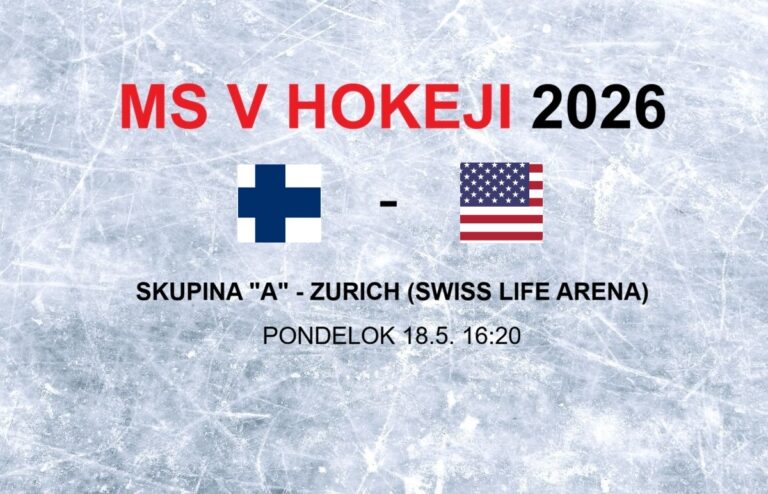 MS v hokeji 2026: Zápas Fínsko - USA