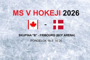 MS v hokeji 2026: Zápas Kanada - Dánsko