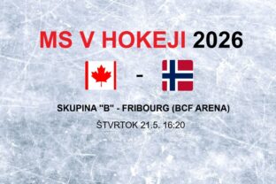 MS v hokeji 2026: Zápas Kanada - Nórsko