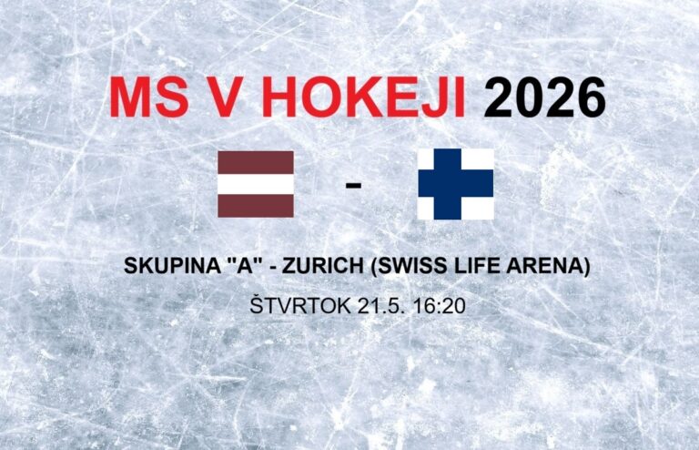 MS v hokeji 2026: Zápas Lotyšsko - Fínsko