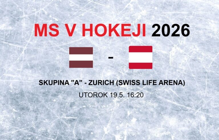MS v hokeji 2026: Zápas Lotyšsko - Rakúsko