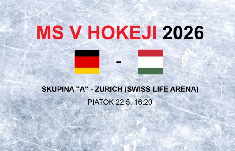 MS v hokeji 2026: Zápas Nemecko - Maďarsko