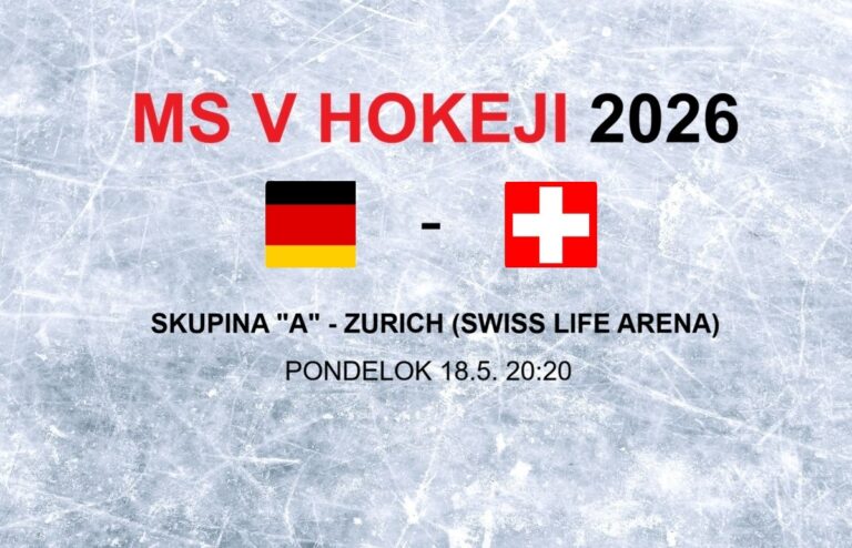 MS v hokeji 2026: Zápas Nemecko - Švajčiarsko