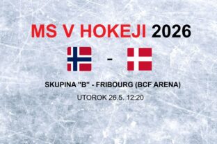 MS v hokeji 2026: Zápas Nórsko - Dánsko