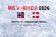 MS v hokeji 2026: Zápas Nórsko - Dánsko