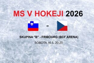 MS v hokeji 2026: Zápas Slovinsko - Česko