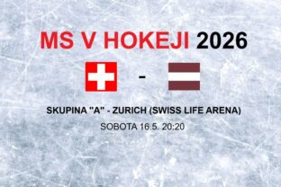 MS v hokeji 2026: Zápas Švajčiarsko - Lotyšsko