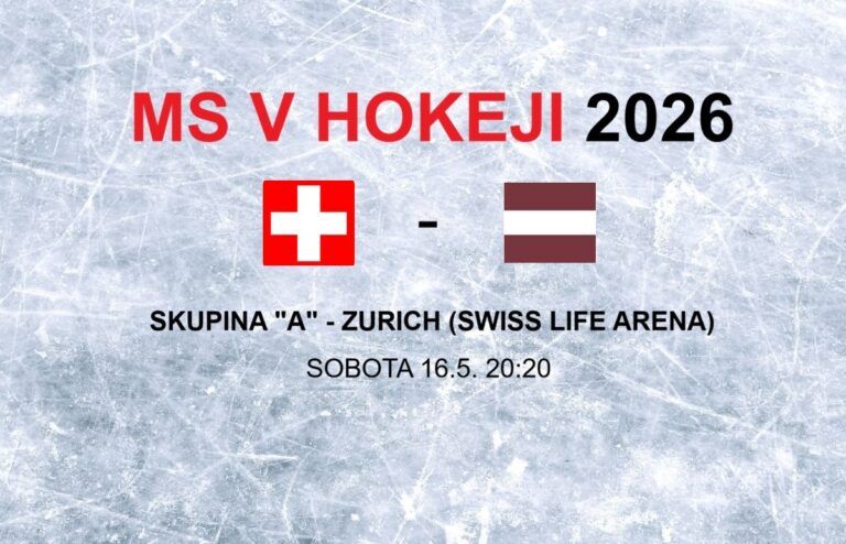 MS v hokeji 2026: Zápas Švajčiarsko - Lotyšsko