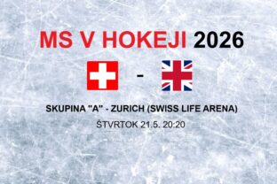 MS v hokeji 2026: Zápas Švajčiarsko - Veľká Británia