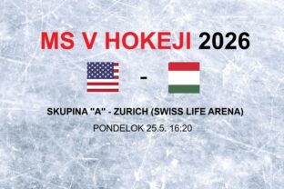 MS v hokeji 2026: Zápas USA - Maďarsko