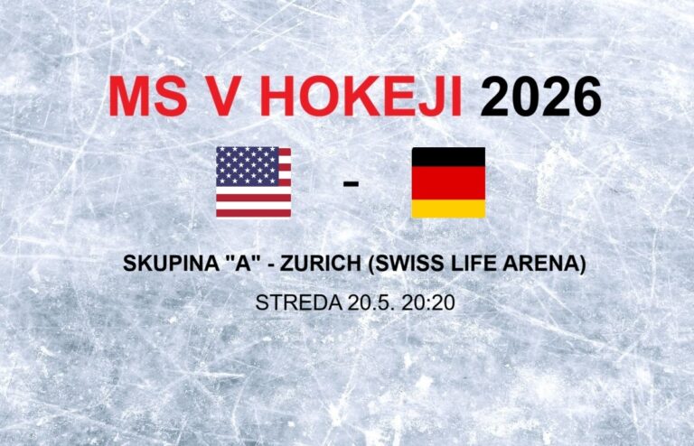 MS v hokeji 2026: Zápas Nemecko - USA