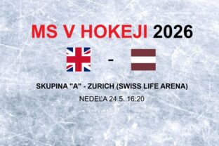 MS v hokeji 2026: Zápas Veľká Británia - Lotyšsko