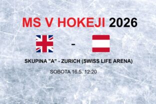 MS v hokeji 2026: Zápas Veľká Británia - Rakúsko