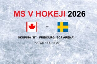 Zápas MS v hokeji 2026: výsledok Švédsko - Kanada