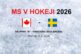 Zápas MS v hokeji 2026: výsledok Švédsko - Kanada