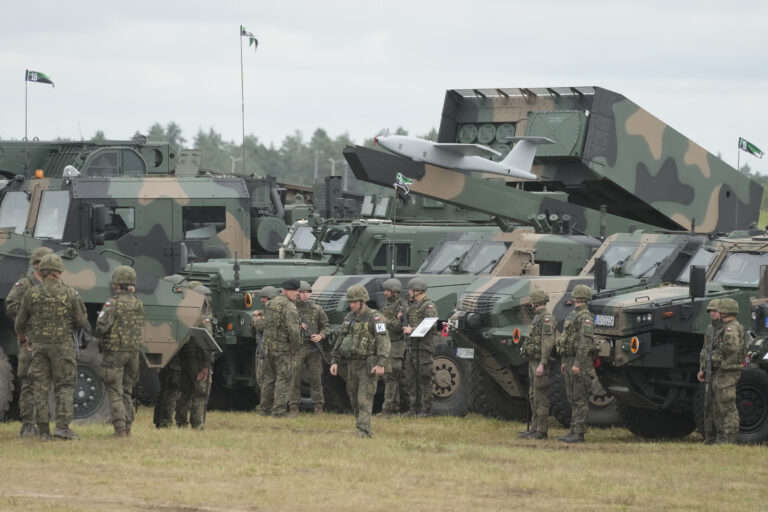 Poland Military Drills