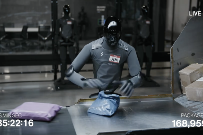 Figure AI prevádzkuje humanoidného robota 112 hodín bez prestávky v živom prenose