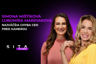 Simona MIštíková v rozhovore s Ľubomírou Mardiakovou počas nahrávania novej epizódy video podcastu PR USER v Štúdiu SITA.