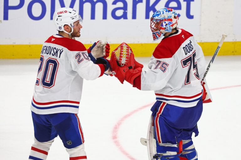 Montreal Canadiens - Juraj Slafkovský, Jakub Dobeš