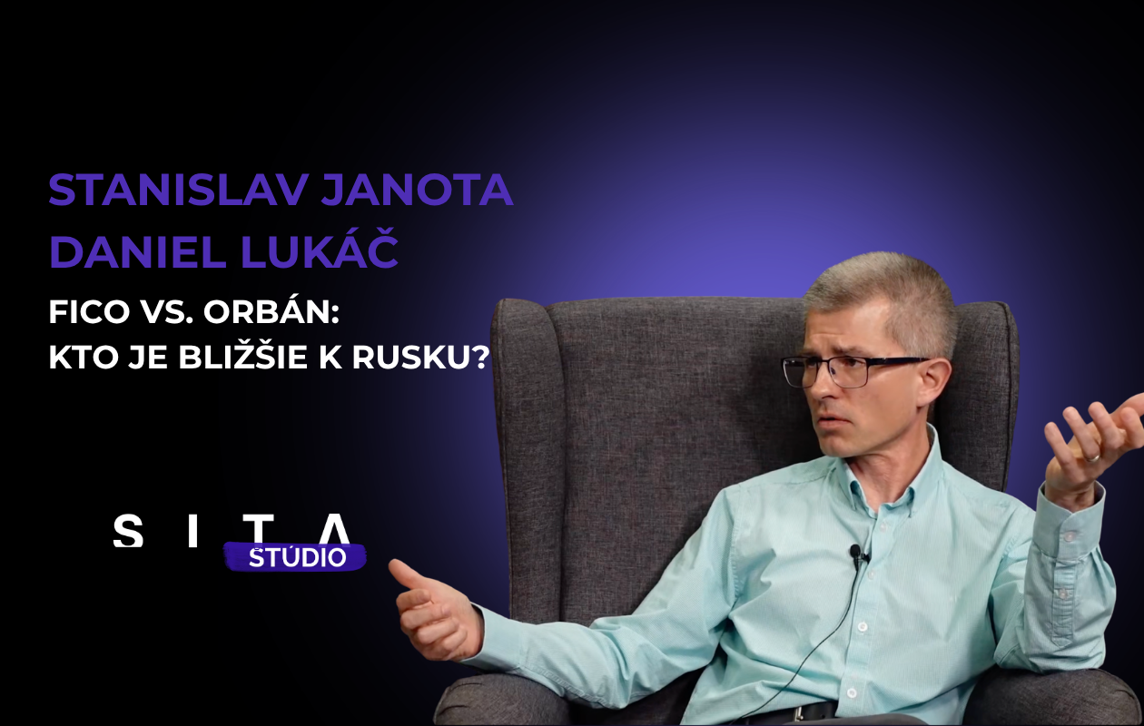 Stanislav Janota a Daniel lukáč v diskusii počas nahrávania novej epizódy video podcastu Konzervatívna kaviareň v Štúdiu SITA.
