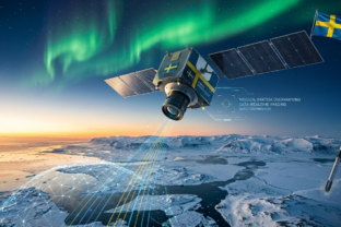 Švédsko spustilo prvý vojenský satelit na sledovanie Arktídy
