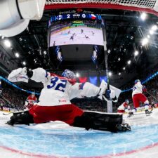 Fotografie štvrťfinále Fínsko - Česko na MS v hokeji 2026.