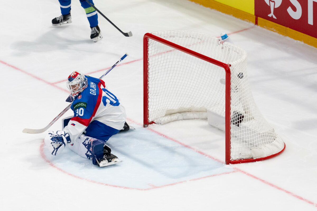 Fotografie zo zápasu Slovensko - Slovinsko na MS v hokeji 2026.