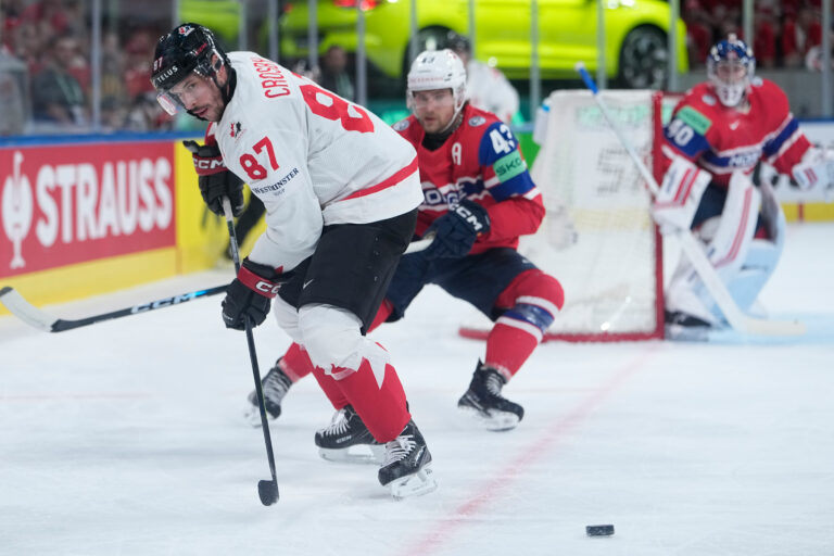 Fotografie (hokej): Kanada - Nórsko (zápas o 3. miesto na MS v hokeji 2026)