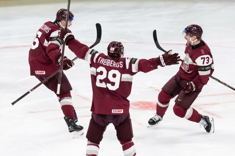 Zápas Lotyšsko - USA na MS v hokeji 2026