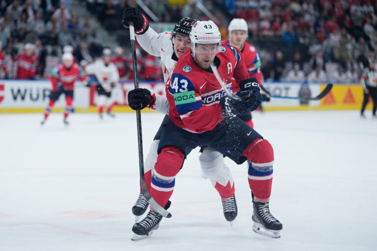 Fotografie (hokej): Kanada - Nórsko (zápas o 3. miesto na MS v hokeji 2026)