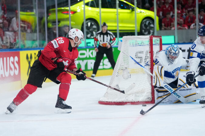 Fotografie: Hokej finále Švajčiarsko - Fínsko na MS v hokeji 2026.