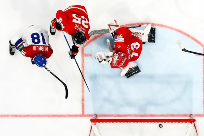 Fotografie zo zápasu Česko - Kanada na MS vo futbale 2026.