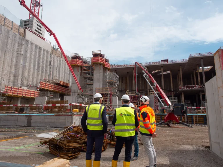 Lokalita Laufenburg, Švajčiarsko, stavenisko ,technologické centrum a AI dátové centrum