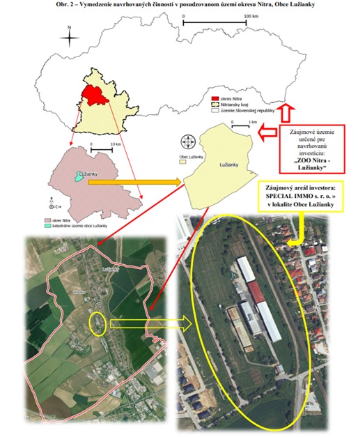 Pri Nitre má vyrásť nová zoologická záhrada - ZOO Nitra – Lužianky