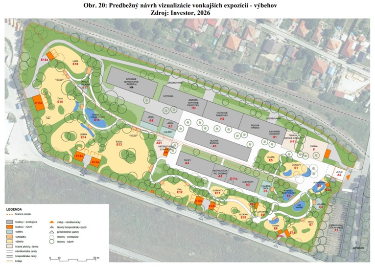 Pri Nitre má vyrásť nová zoologická záhrada - ZOO Nitra – Lužianky