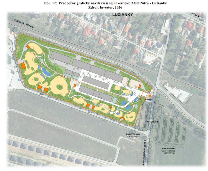 Pri Nitre má vyrásť nová zoologická záhrada - ZOO Nitra – Lužianky