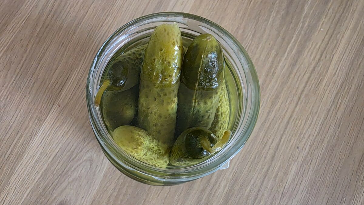 kvasené uhorky