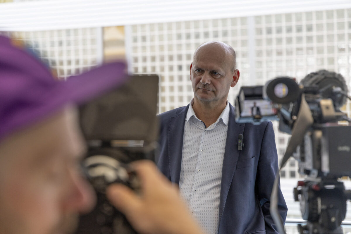 Milan Adámek, rektor Univerzity Tomáša Bati v Zlíne.