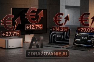 Apple zdražuje ceny aj na slovensku