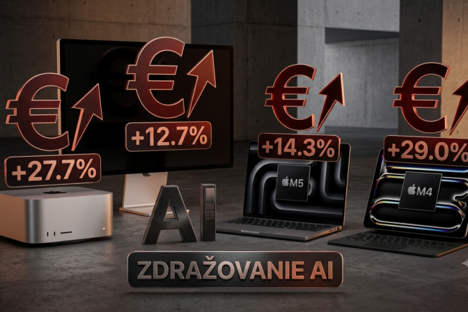 Apple zdražuje ceny aj na slovensku