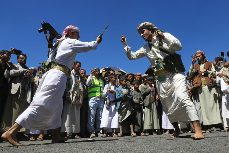 APTOPIX Yemen Eid Celebration