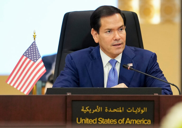 Bahrain US Rubio Gulf