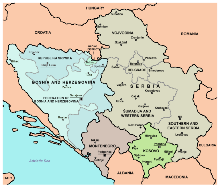 Krajiny západného Balkánu