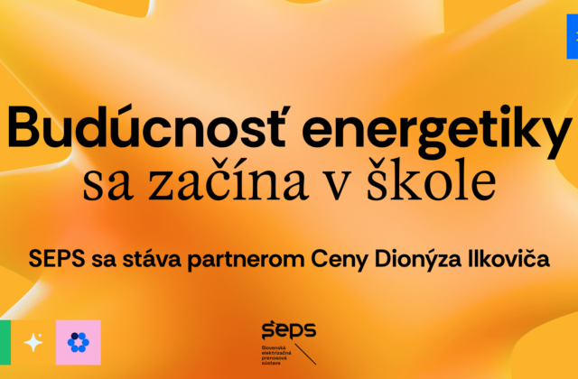 SEPS sa stáva partnerom Ceny Dionýza Ilkoviča. Budúcnosť energetiky sa začína v školských laviciach